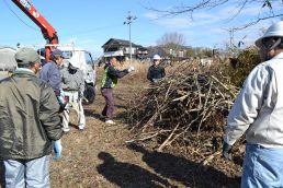 小里川河川　立木伐採除去　川上編