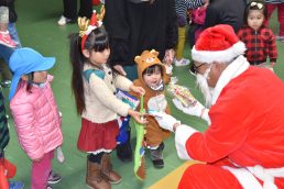 サンタが稲津にやってきた！