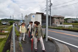 ふるさと探訪ウォーキング　寿大学