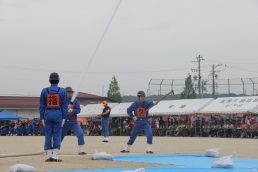 頼もしい消防団！