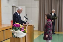 寿大学　修了式