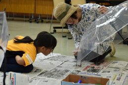 父の日のアンブレラペインティング