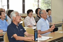 歌うって健康の第一歩