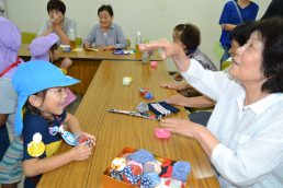 おじいちゃんおばあちゃん 一緒に遊んでくれてありがとう。AM第1部