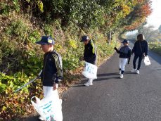スポーツ少年団　清掃活動　情報提供していただきました。