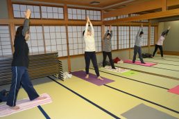 身体も心もポカポカ、吐く息を長～く。