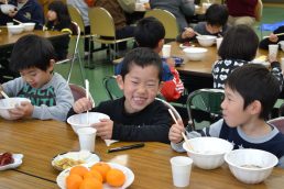 みんなで楽しいお正月　七草粥とぜんざい編
