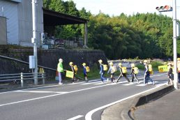 みんな元気に登校します！