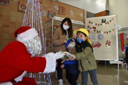 サンタが稲津にやって来た！