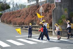 稲津小学校　分団引継会