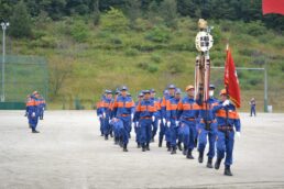 瑞浪市消防団市長特別点検　第四分団