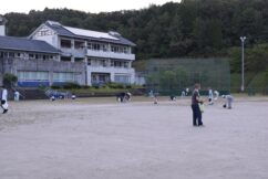 花火会場片付け