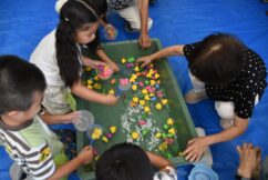 お年寄りと子どものふれあい広場