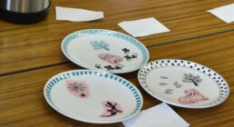 オリジナルデザインの器ができました