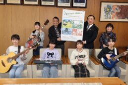 ♬I・M・C　市長さんにPR♬