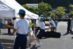夏祭り準備