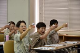寿大学生　今日の講義は「お腹の健康」